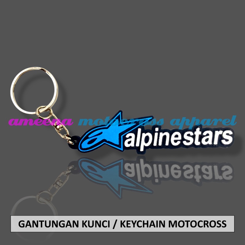 Gantungan Kunci Motocross - Keychain Trail MX - Gantungan Kunci Trabas - Keychain Enduro - Souvenir Trail - Keychain Souvenir  - AS008