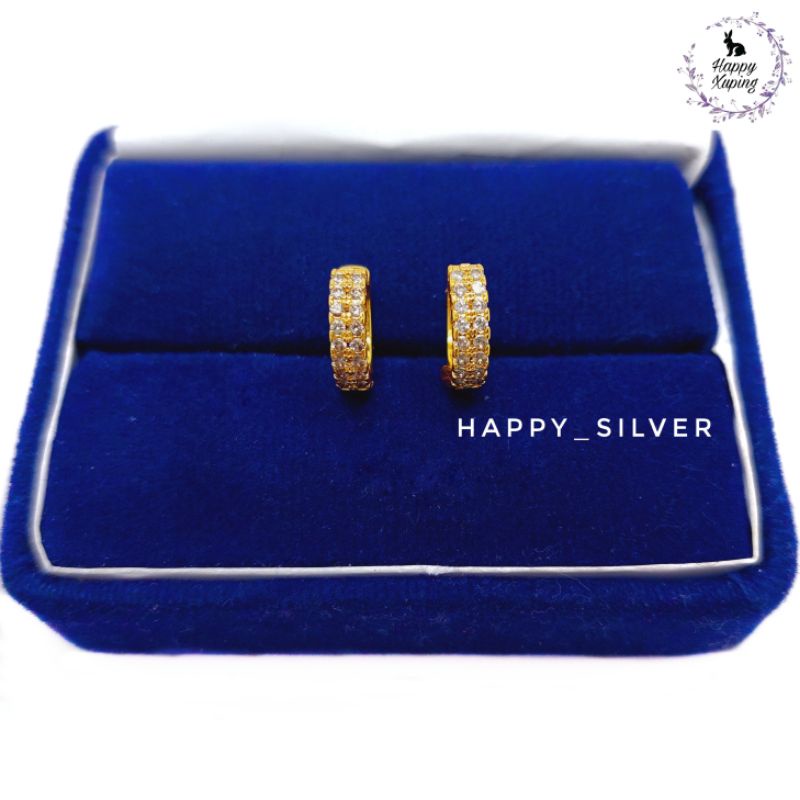 ANTING XUPING ASLI TITANIUM FASHION KOREA LAPIS-EMAS MODEL JEPIT XUPING ORIGINAL