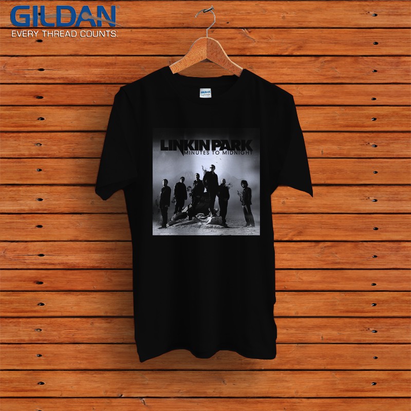 kaos chester bennington linkin park tshirt original gildan softstyle link 04