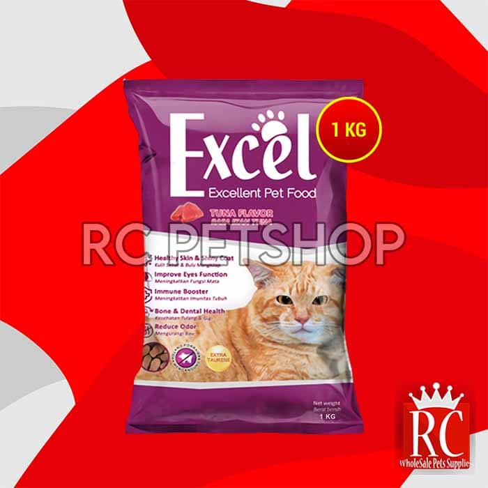 Makanan Kucing Excel Cat Food 1 KG
