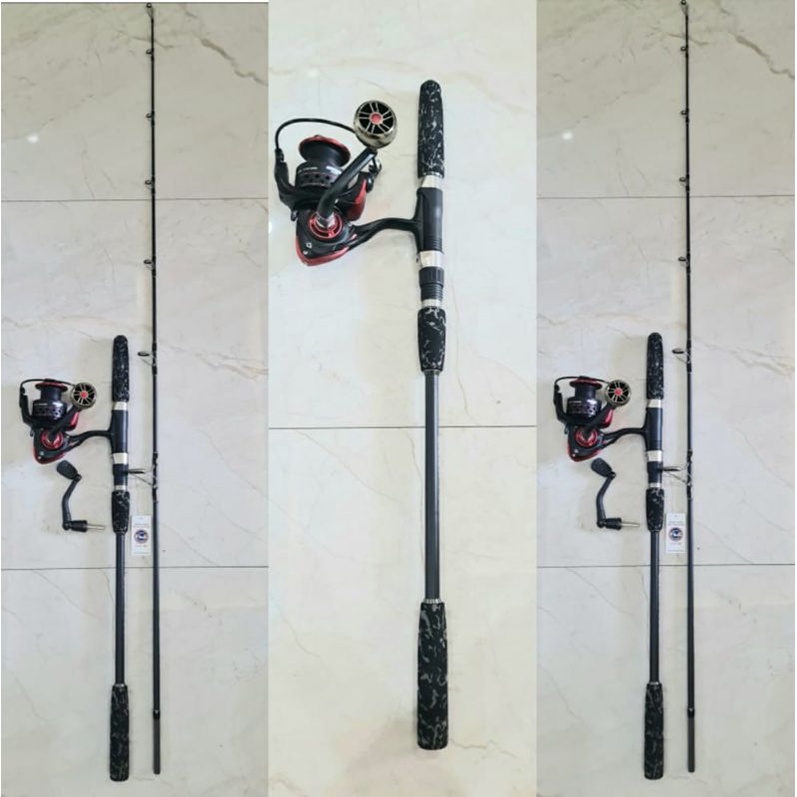 SET ALAT PANCING LAUT MAX DRAG 13 KG...FUJI