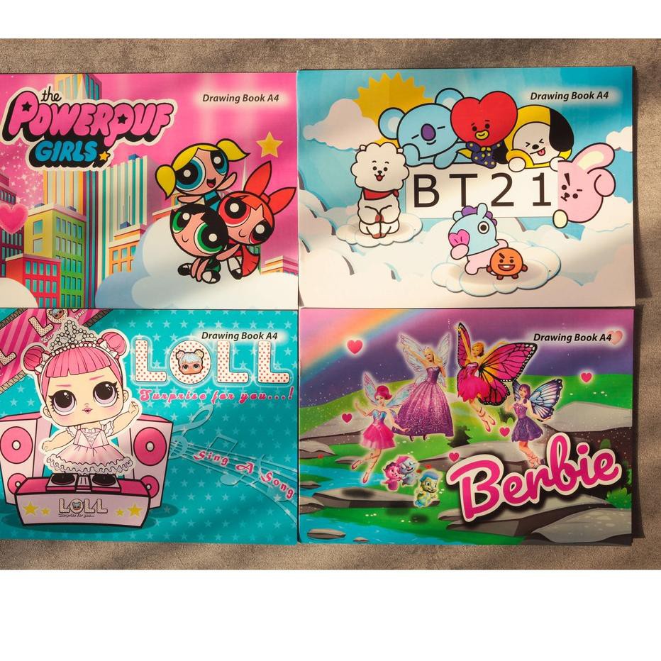 

❤ BELI ❤ (5 Piece) Buku Gambar Anak Anak A4