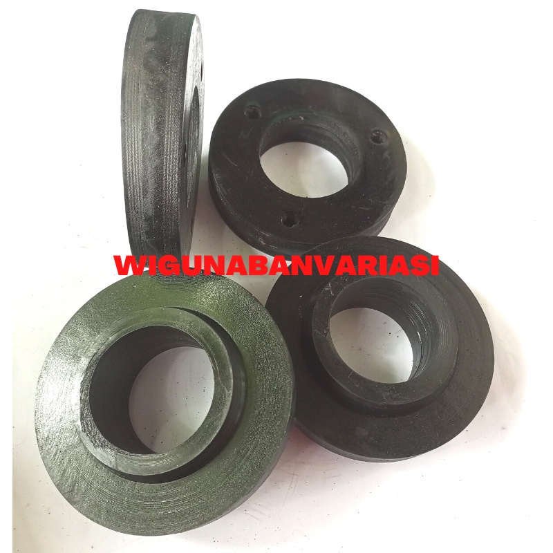 Karet Spacer Karet Tatakan Shock Depan dan Tatakan Per Belakang Innova Fortuner Tebal 2 cm Harga Satu Paket