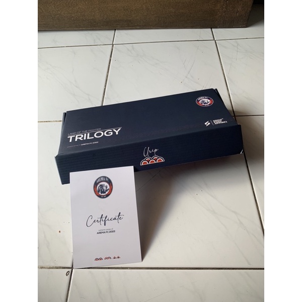 Box Certificate Sertifikat Jersey Arema FC 2022 Original