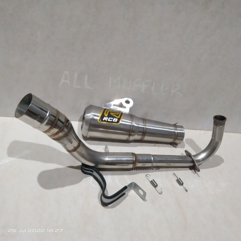 knalpot racing rcb capsul botol Mio j Mio m3 Mio soulgt