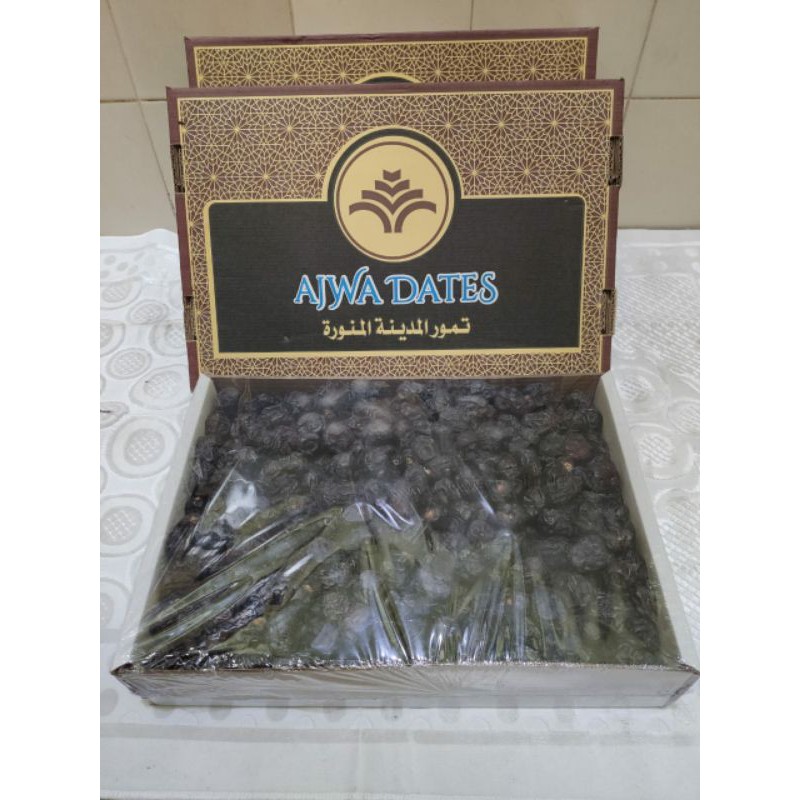 GROSIR MURAH Kurma Ajwa Dates isi 5kg Original Jumbo Premium
