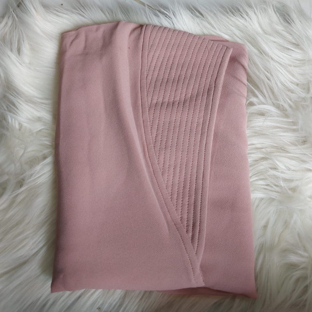 KHIMAR SAFA MINI ORI AWLIYA COLLECTION/KHIMAR TERBARU-Peach