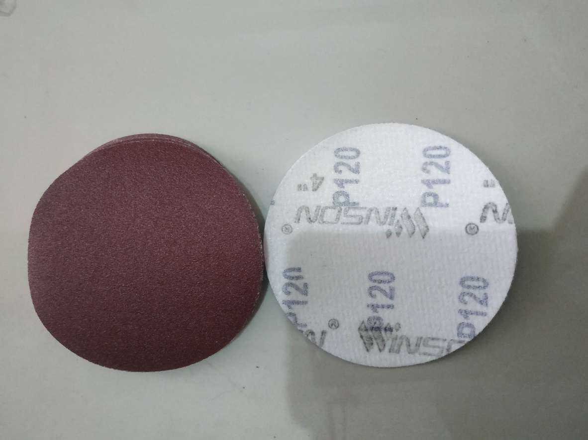 Amplas Bulat Velcro 4 Winson / Amplas Tempel4 Winson 100% Ori Paper 60 80 100 120 150 180