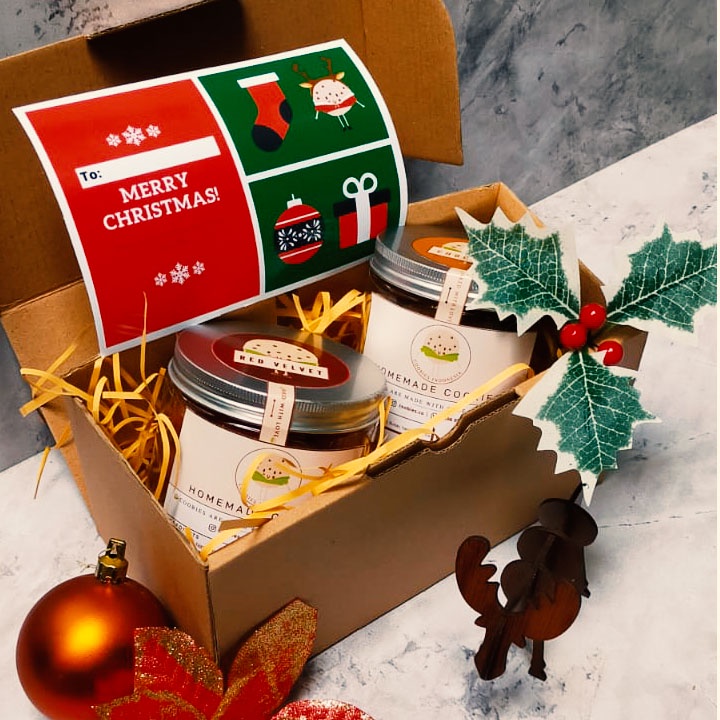 

Coobies Noel Hampers - Soft Cookies Hampers [ Ready Stock ] - Paket kue dan cake natal