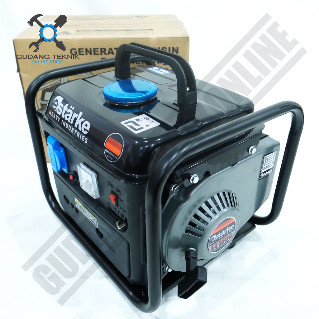 Genset STARKE ST1500 650Watt 2Tak BIRLA ECOGEN TG1500   / Generator ST TG 1500 650W - Genset Generator Gasoline Bensin STARKE