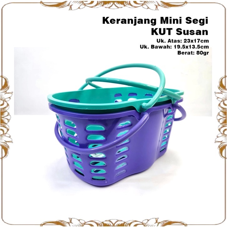 Keranjang Mini Segi KUT Susan