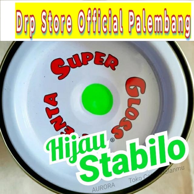 Cat Penta Super Gloss Hijau Stabilo NC Light Green Fluorent Fluorecent Ijo Skotlet Nyala Cerah