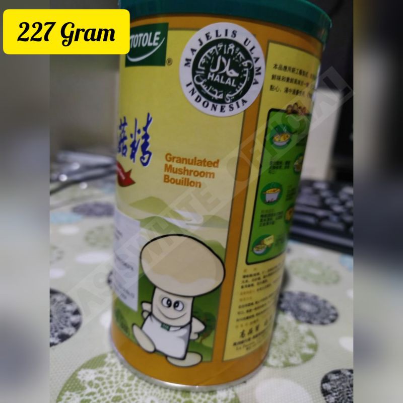 kaldu jamur totole 227 gram halal (kaleng)
