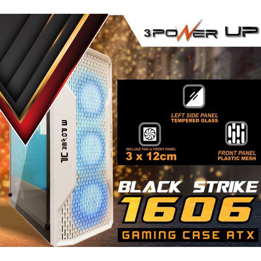 CASING POWER UP RAPTOR 1606 WHITE