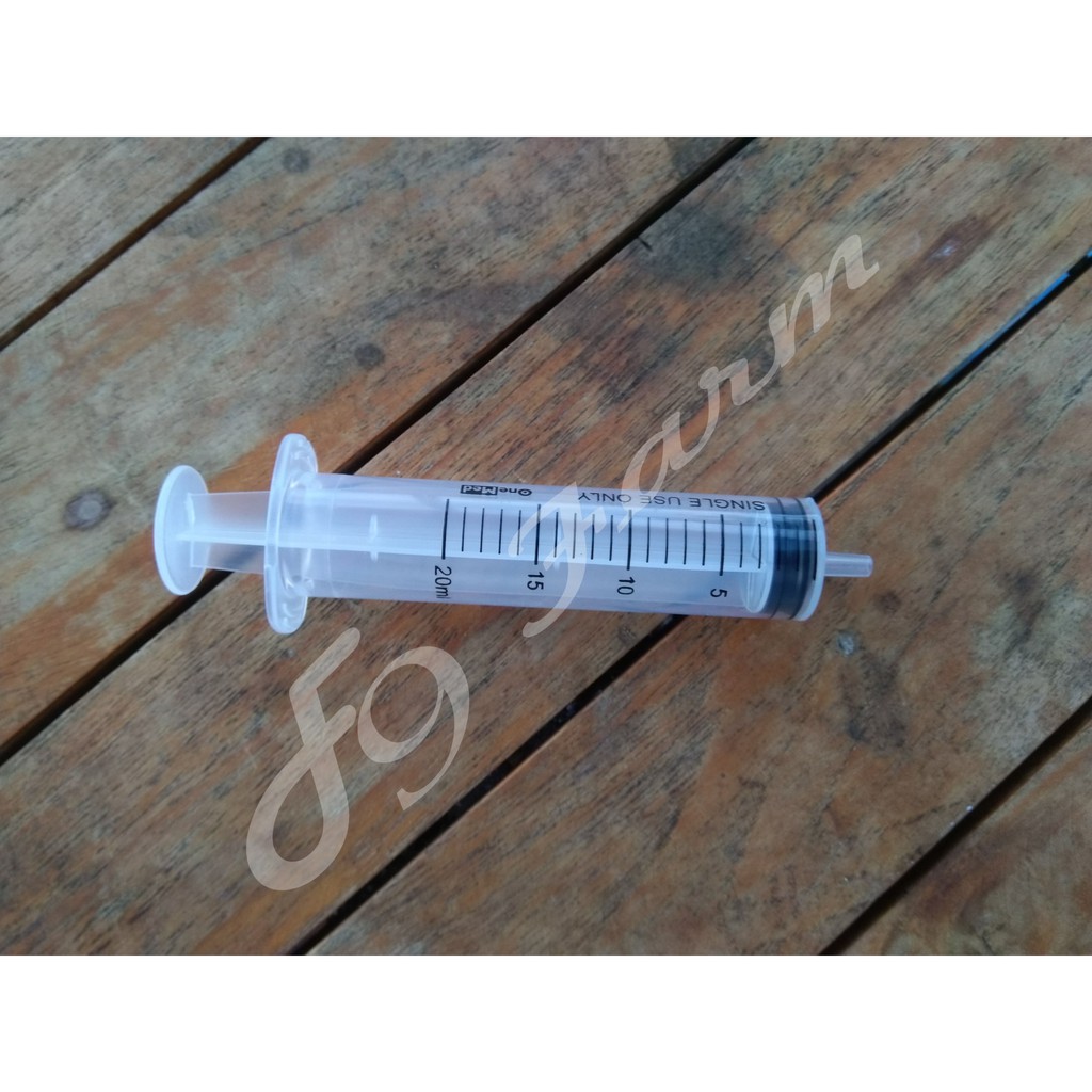 Suntikan Spuit Syringe 20 ml Onemed - Takaran AB mix