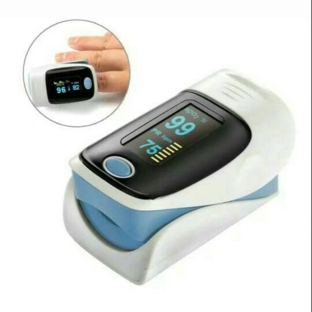 Fingertip Blood Oxygen Meter OLED Display Pulse Heart Rate Monitor Oximeter