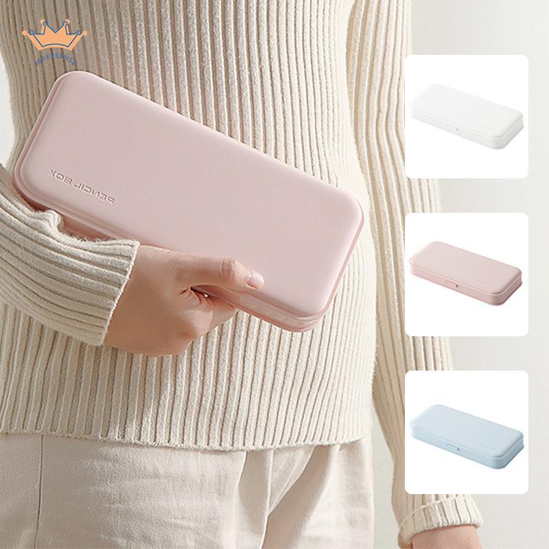 

Kotak Pensil Minimalis Pencil Case Aesthetic pencil box for student organization MK