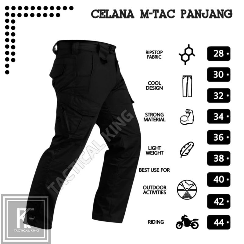Celana Tactical M-TAC panjang Cargo