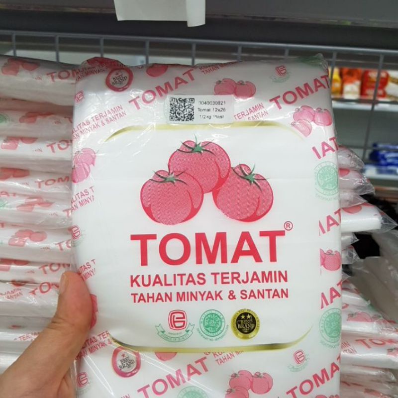 Plastik Tomat Tebal/ Plastik Kiloan Tomat 1/4kg, 1/2kg, 1kg, 2kg