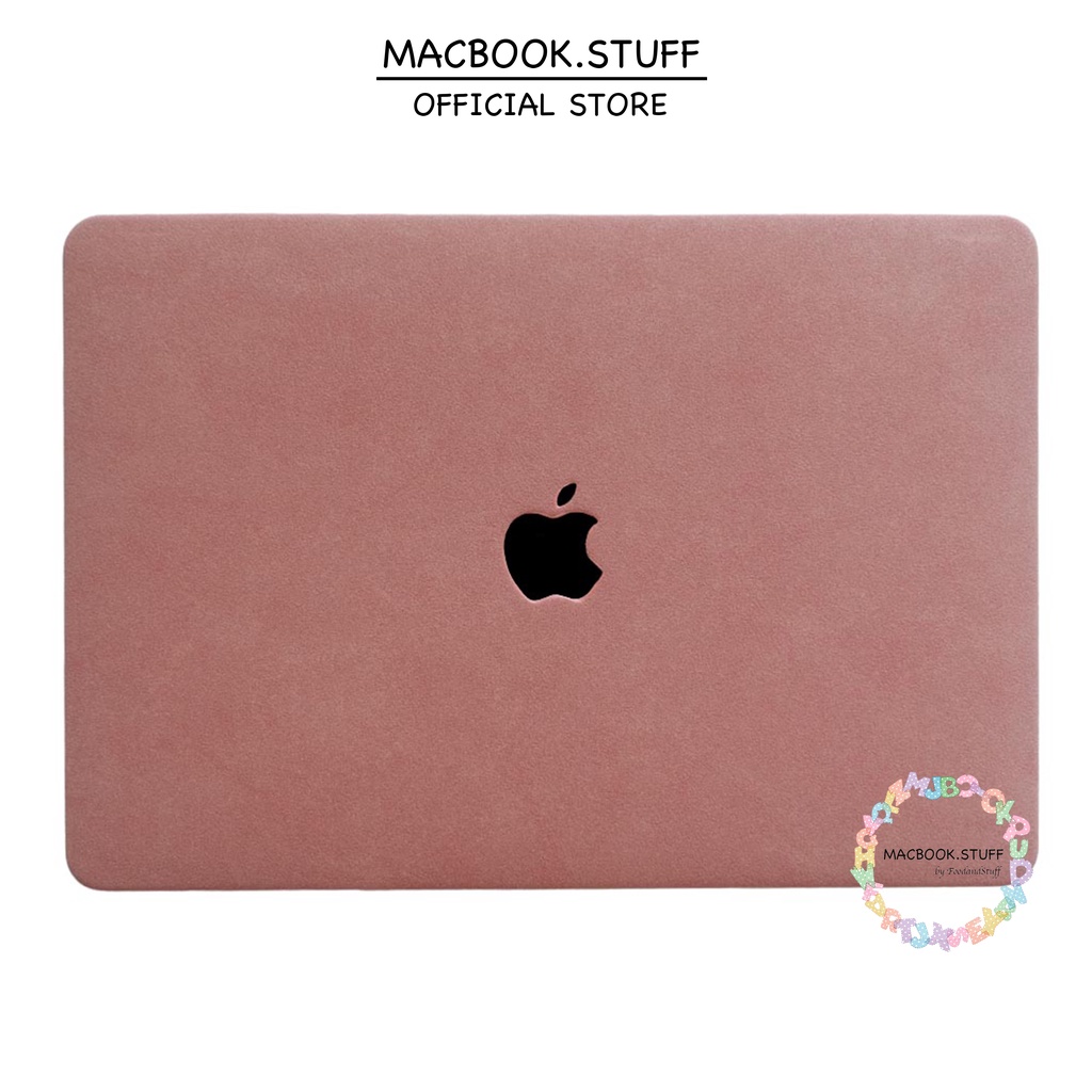 MACBOOK Case LEATHER DUSTYPINK NEW AIR PRO RETINA 11 12 13 14 15 16 INCH NON /  WITH CD ROOM / TOUCHBAR / TOUCH ID / M1 2020 2021 2022