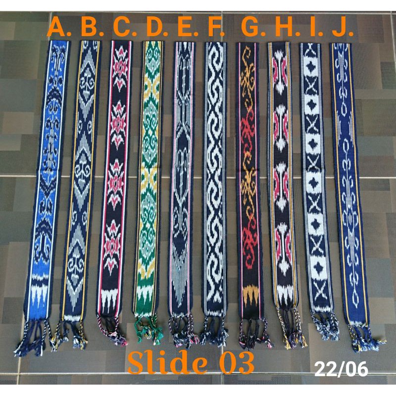 PROMO BIG SALE 2.2 Ikat kepala tenun etnik
