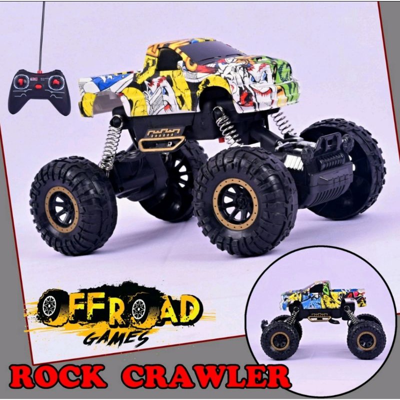 RC OFFROAD ROCK CLIMBING MOBIL REMOTE CONTROL