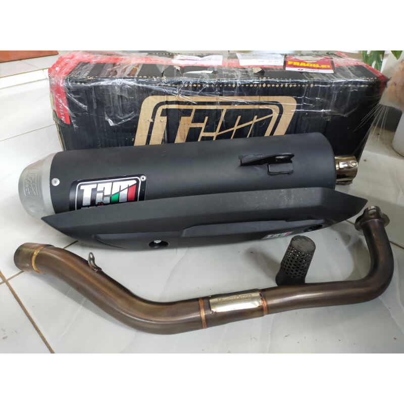 KNALPOT TZM PROJECT AEROX OLD/LEXI NO SS