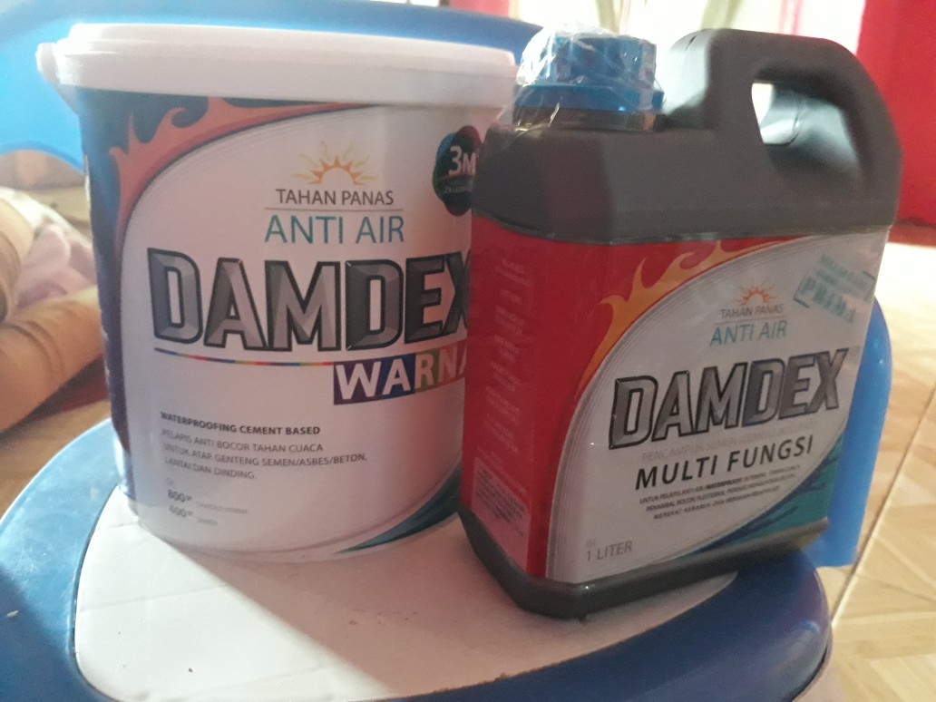 Damdex Multi Fungsi 1 Ltr - Pelapis Anti Bocor - Pengeras Cor - Perekat