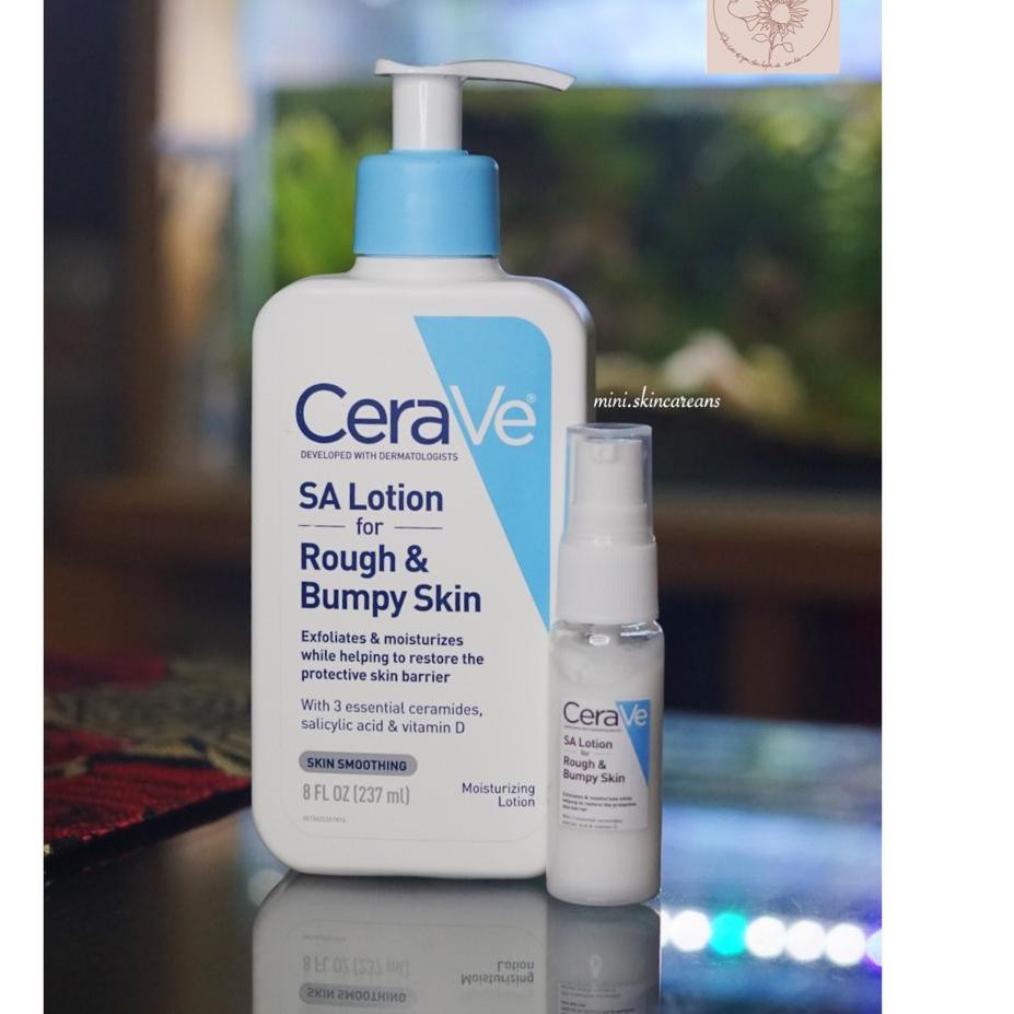 ❊ Cerave Moisturizer SA Lotion for Rough & Bumpy Skin ( Share in Jar ) ❂
