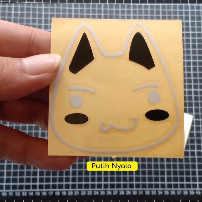 Stiker Kucing Lucu / Sticker Kawaii Cat / Sticker japan cat / Sticker Kucing jepang lucu Waterproof