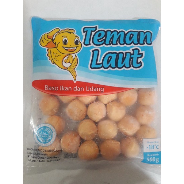 

bakso udang teman laut