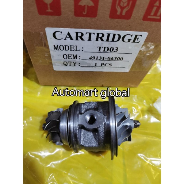 cartridge turbo charger ford ranger 2.2 base t6 2200cc bt50 model vacum