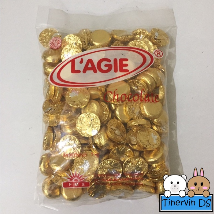 

LAGIE Golden Coin Cokelat Kismis 1 KG