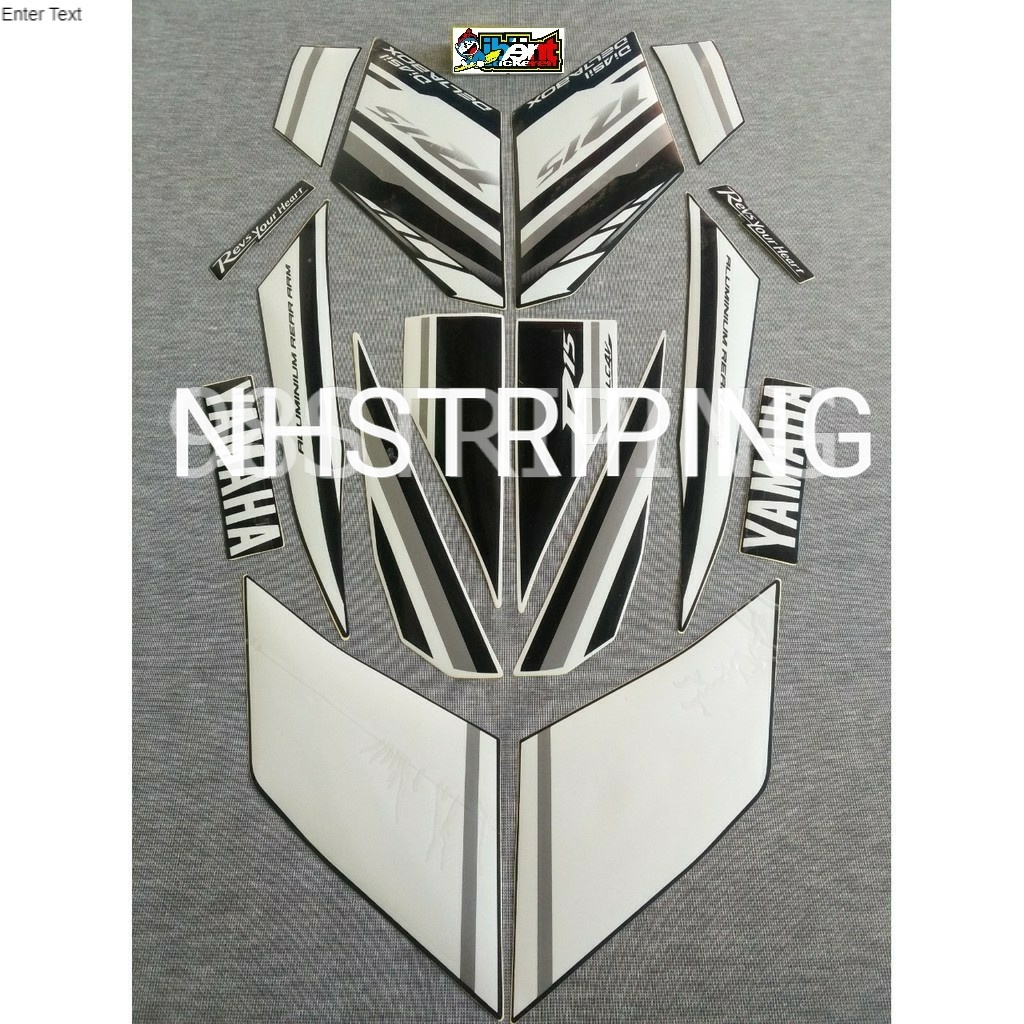 STRIPING R15 HITAM  2014 STRIPING LIS STANDAR ORI YAMAHA