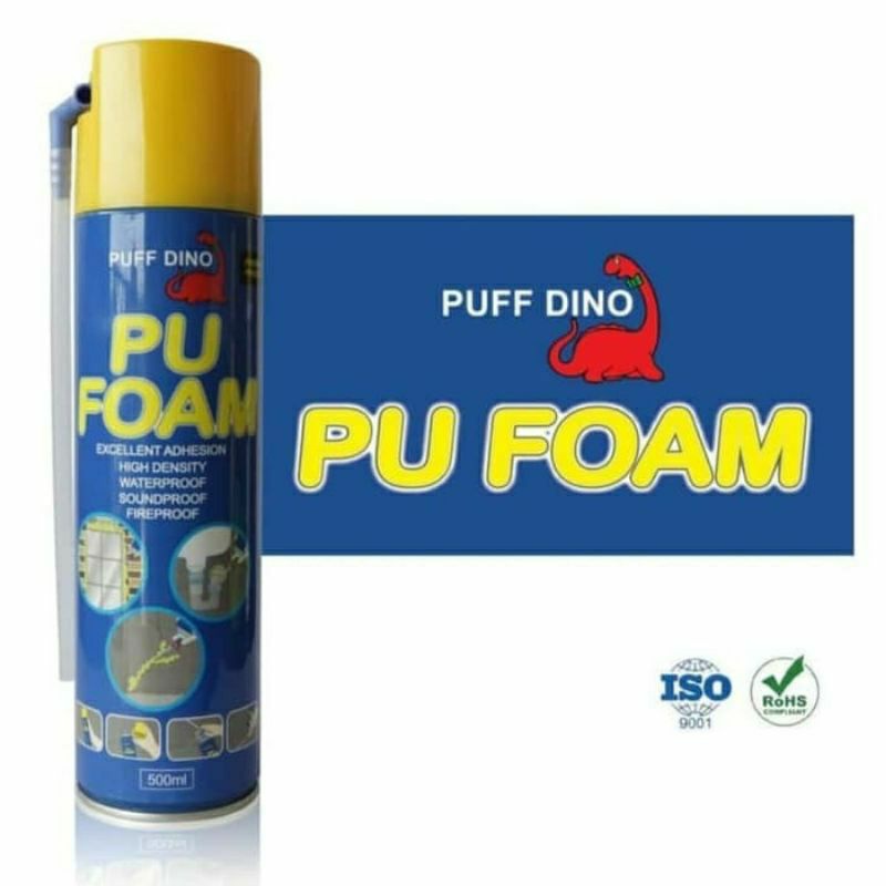 PUFF DINO PU Foam (Busa Polyurethane) Perekat Busa