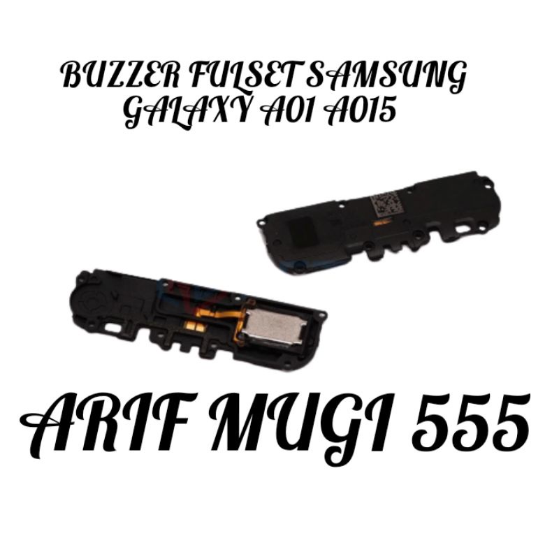 BAZZER BUZZER SET LOUDSPEAKER MUSIK DERING SAMSUNG GALAXY A01 A015 FULLSET ORIGINAL