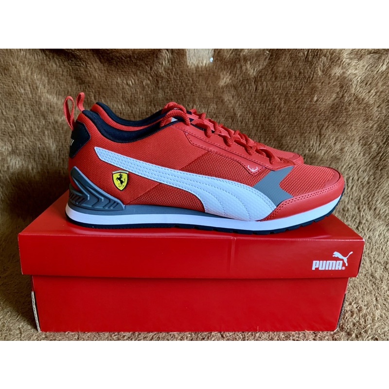 Puma Ferrari Track Racer Rosso Corsa Original Resmi