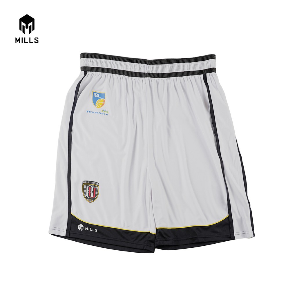 MILLS Bali United Basketball Away Short 27002BU White Original