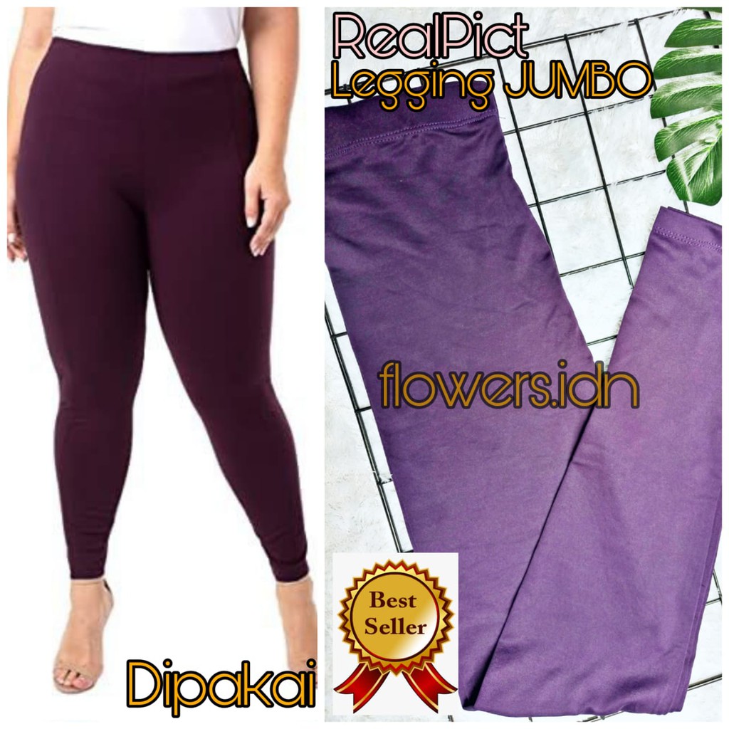 Legging Jumbo Panjang Wanita BB 55-90 KG