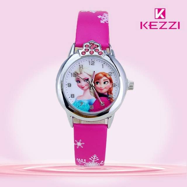 JAM TANGAN FROZEN ANAK PEREMPUAN PRINCESS ELSA ANNA FROZEN