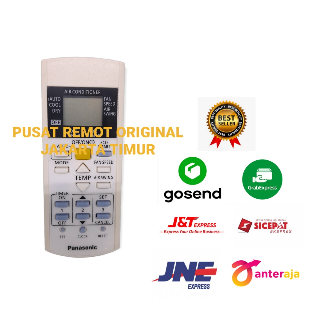 REMOTE REMOT AC PANASONIK 4661 I-AUTO ECO SMART ORIGINAL PABRIK