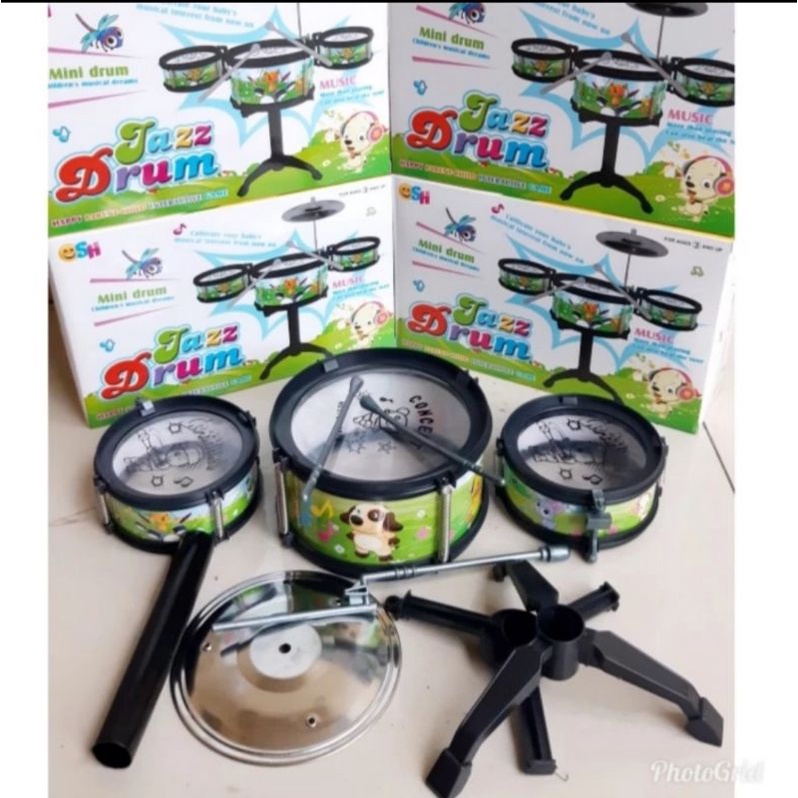 Mainan drum anak - Mainan jass drum - mainan drum sett