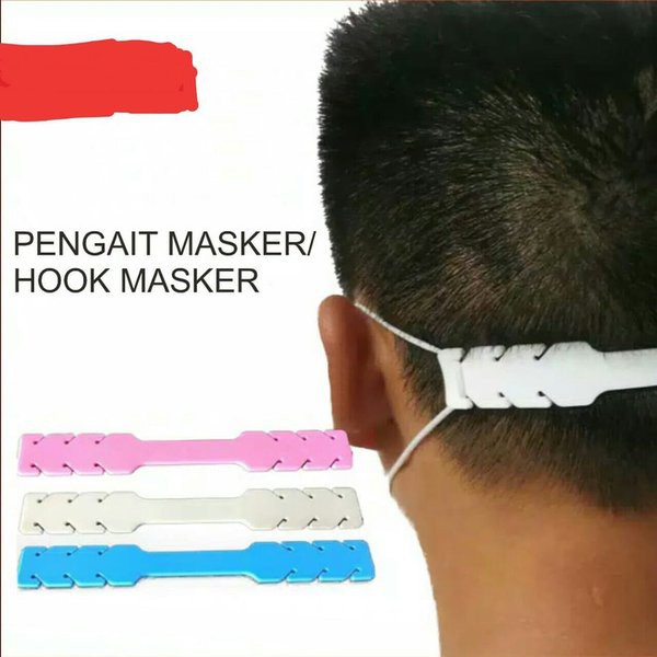 Pengait Masker Silicon - Pengait Masker Hijab