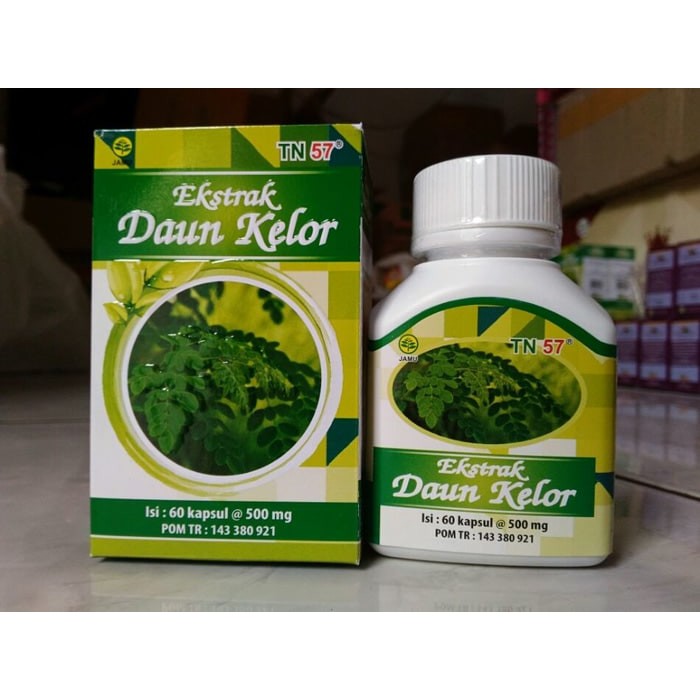

Kapsul Ekstrak Daun Kelor Toga Nusantara ( kolesterol dan mata minus )