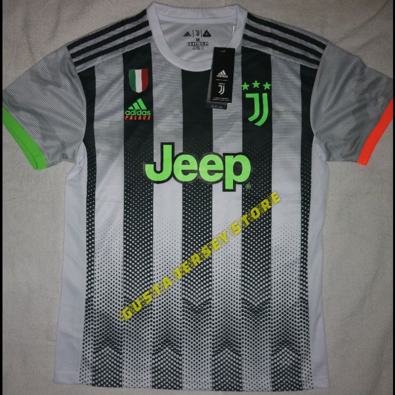 Jersey Bola Juve, Juventus 4th X Palace 2019/2020 Grade Ori Import