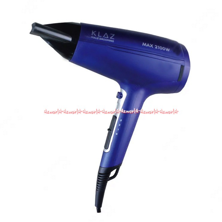 Klaz Hair Dryer Blue Pengering rambut 3kecepatan Biru Hair Drayer Klas Hairdryer