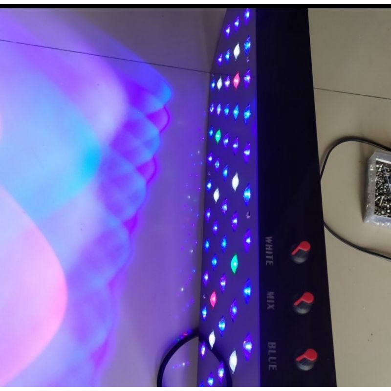 Lampu Aquarium - KMS Led 60 watt dimmer manual