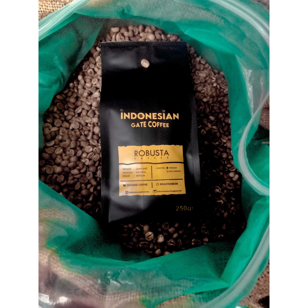 

kopi lampung Robusta asli bubuk ( premium ) 500gr