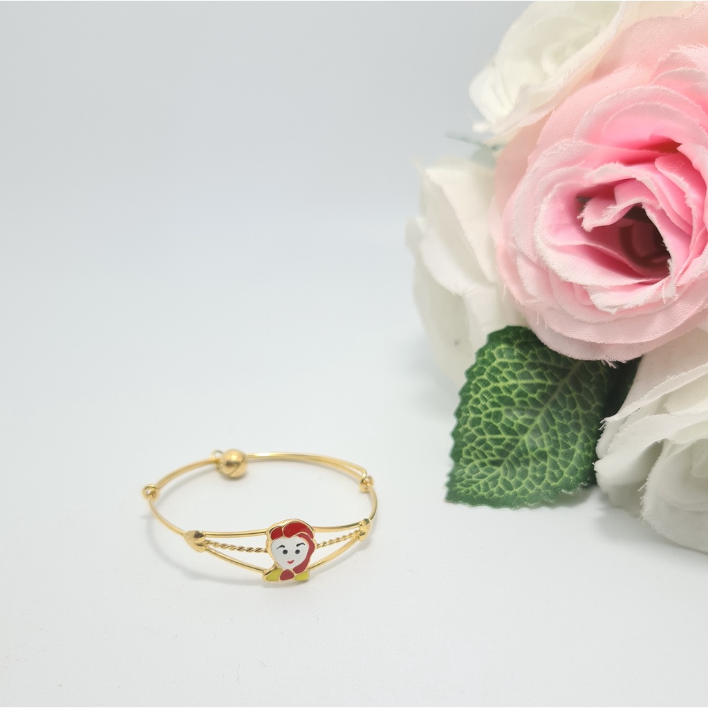 Gelang Bayi Emas Muda Gambar Frozen