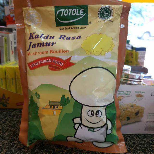 

Vegetarian Food Kaldu Rasa Jamur TOTELE rasa enak aroma lezat 200gr
